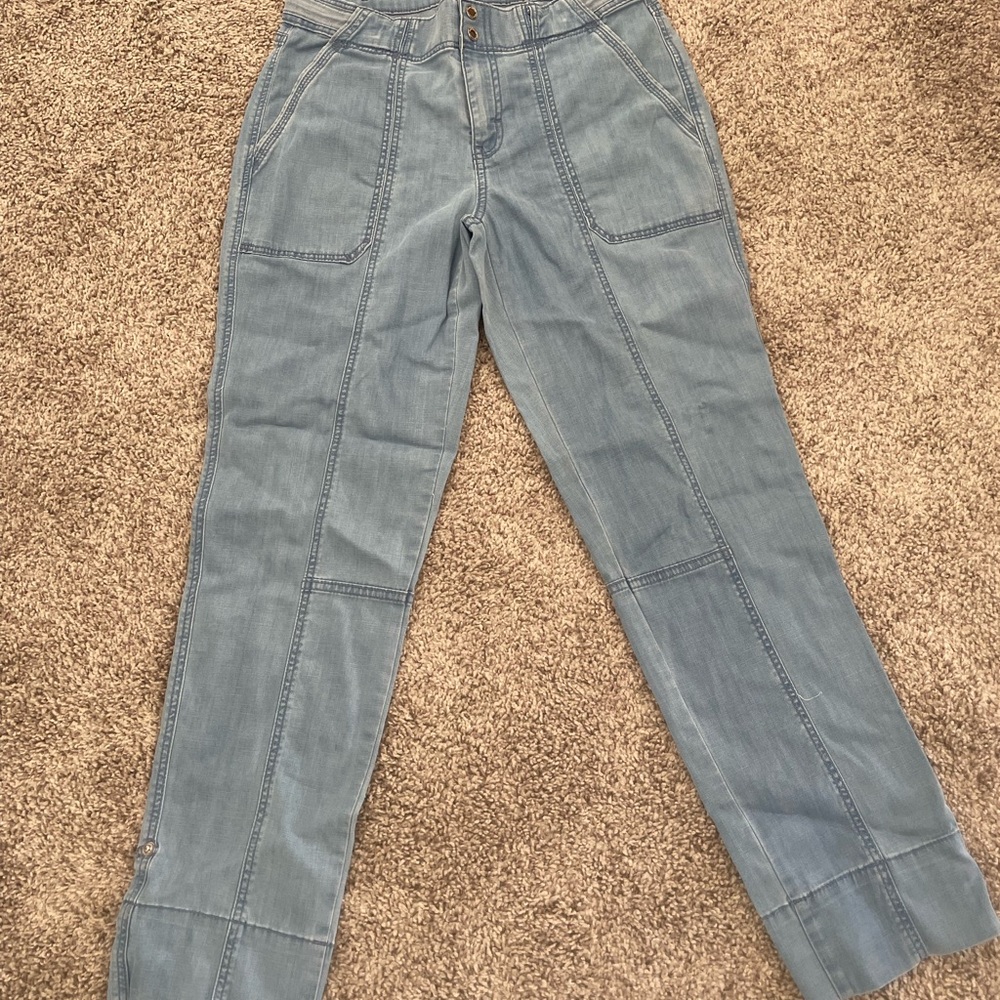 Light blue denim pants - Picture 3 of 5